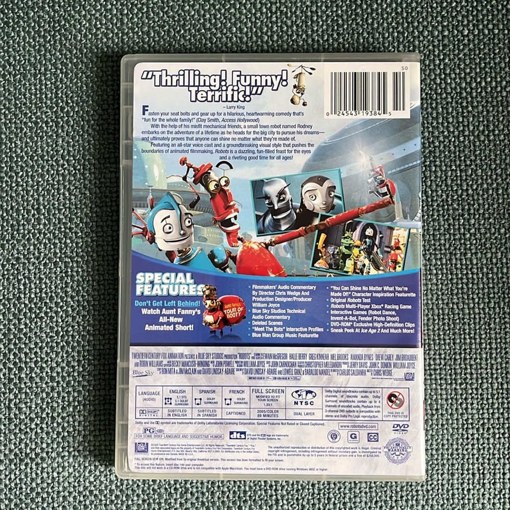 DVD - Robots (Full Screen) - Picture 2 of 3